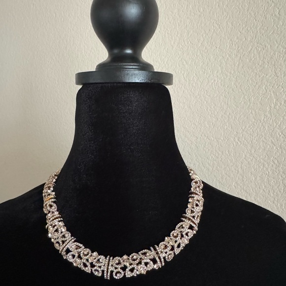 Givenchy Jewelry - Givenchy
Silk Glass Stone Gold-Tone Collar Necklace